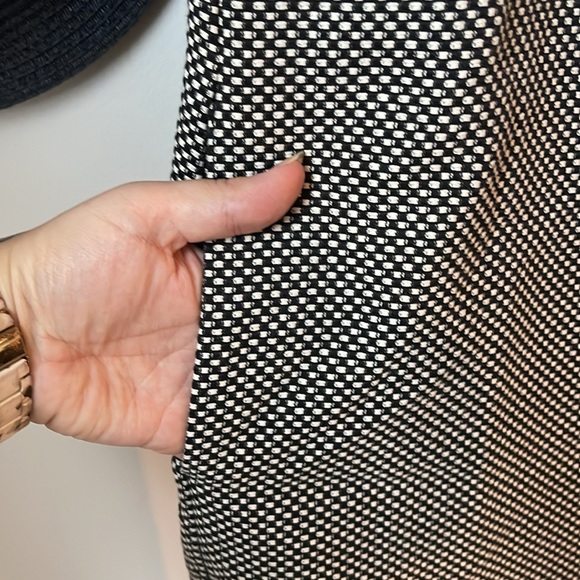 Gap black and white check mini dress - Picture 4 of 5